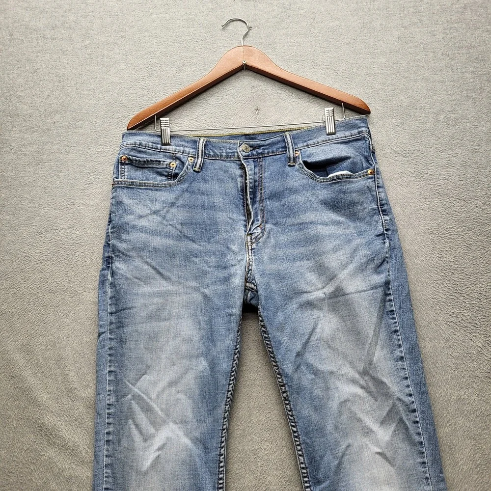 Levi's 511 Men Jeans 36X34 Blue Denim Straight Fit 29